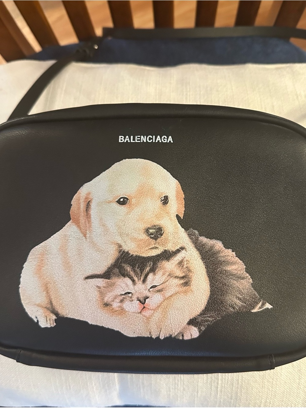Balenciaga puppy and kitten crossbody bag - Picture 5 of 7